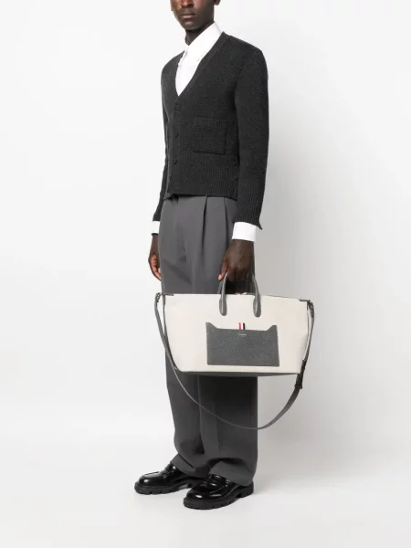 Drobė rankinė Thom Browne