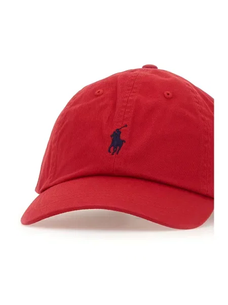 Czapka z daszkiem Ralph Lauren Classic Sport Cap czerwona