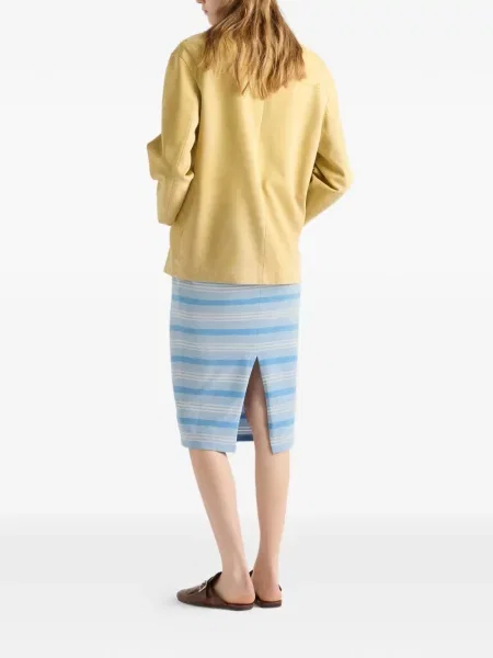 Fustă Prada cu imagine albastru