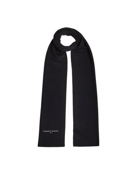 Tommy Hilfiger Fular Linear Logo negru