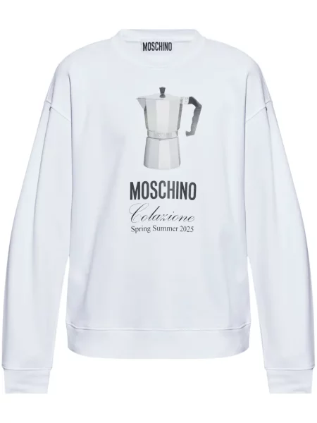 Vesta Moschino s printom bijela