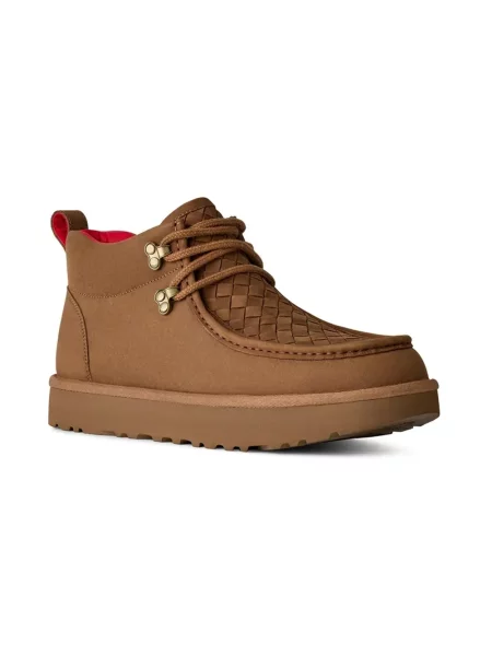 UGG półbuty zamszowe x Ambush Woven Boot brązowy