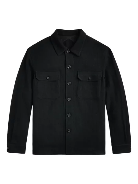 Кашмирено яке Ralph Lauren Purple Label черно