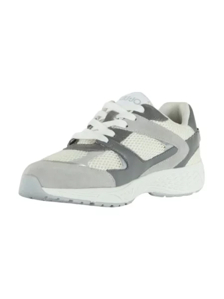 Sneakersy Liu Jo skórzane szare