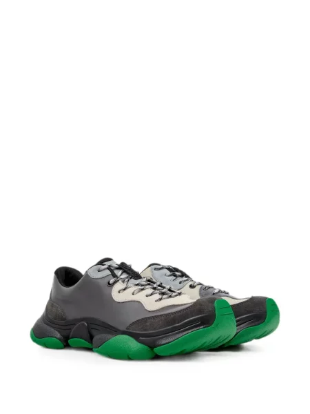 Sneakerși Camper cu șireturi din dantelă gri