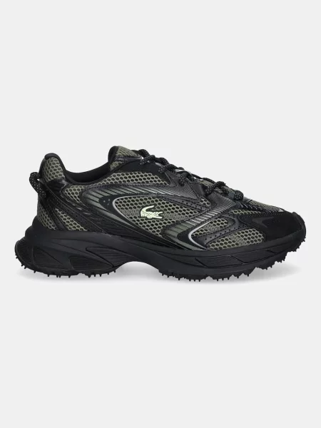 Pánske topánky Lacoste khaki/black čierna