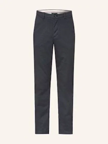 Spodnie Tommy Hilfiger Denton Printed Structure Chino Navy granatowe