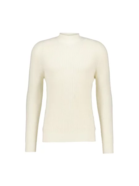 Sweter z golfem Gran Sasso beżowy