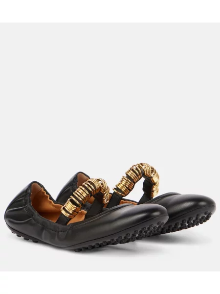 Pantofi cu toc Tod's din piele negru