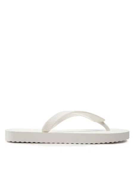 Žabky Tommy Jeans Logo Flip Flop ecru