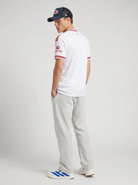 Tricou Adidas din jerseu alb