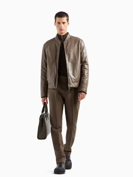 Свитер Emporio Armani коричневый