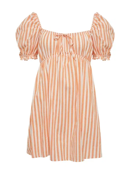 Sável Rochie RIA portocaliu alb