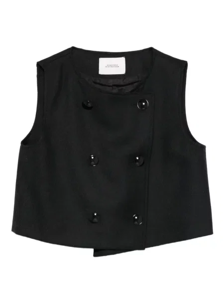 Top Dorothee Schumacher de lână negru
