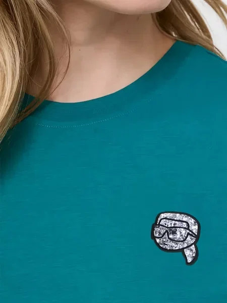 Tricou Karl Lagerfeld verde