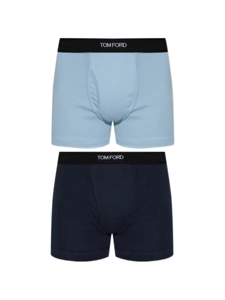 Boxeri Tom Ford cu autograf albastru
