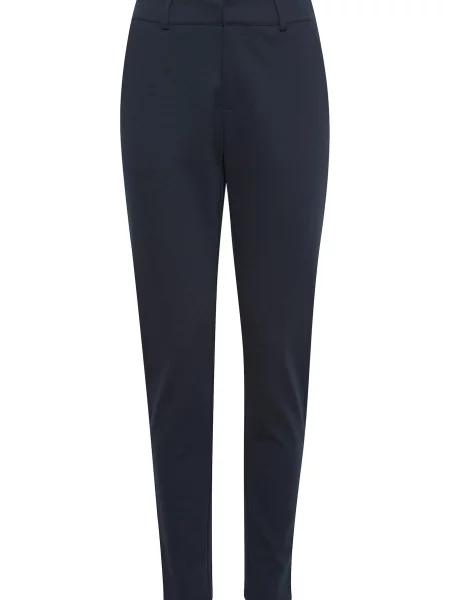ICHI Pantaloni eleganți ICHKATE bleumarin