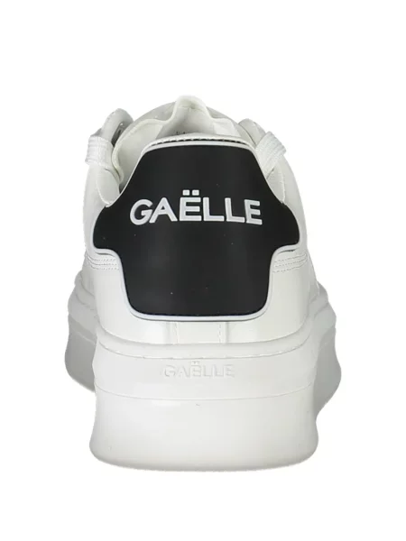 Sneakers Gaelle με κορδόνια με πλατφόρμα με δαντέλα λευκό