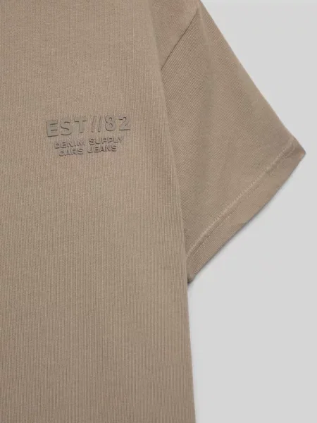 T-shirt z nadrukiem z napisem z tyłu model ‘CENTRAL’ Cars Jeans