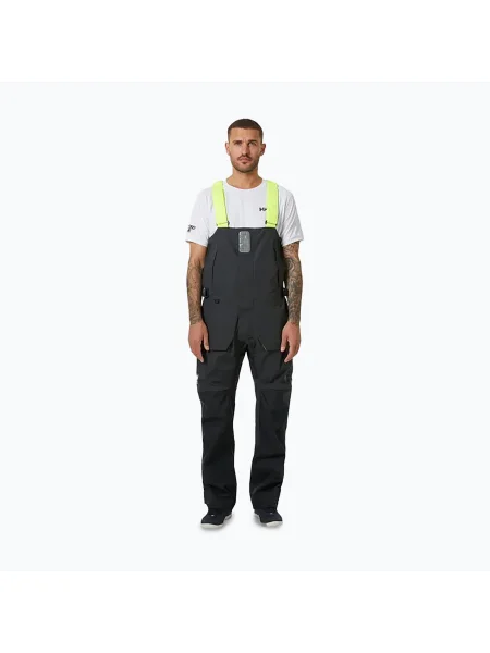 Olcsóbban. Férfi vitorlás nadrág Helly Hansen Skagen Pro Bib ebony. Méret: M szürke