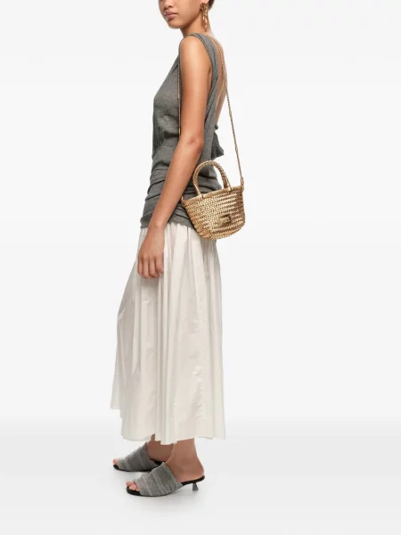 Top Bimba Y Lola din piele