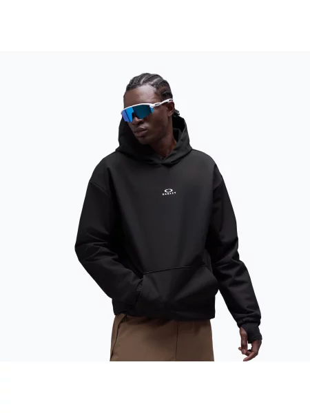 Кофта для сноуборду Oakley Wintertide Scratched Hoodie pitch black чорний