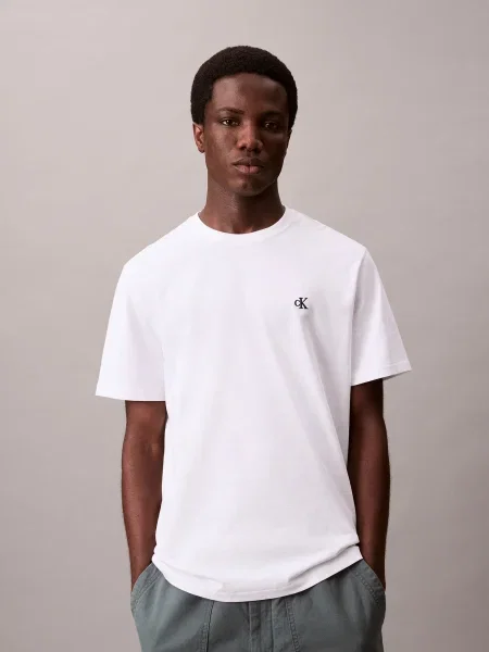 Calvin Klein Jeans Tricou negru alb