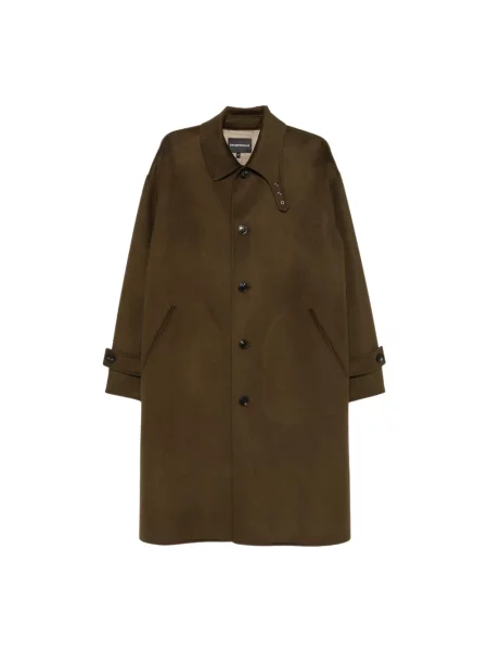 Trencz Emporio Armani brązowy