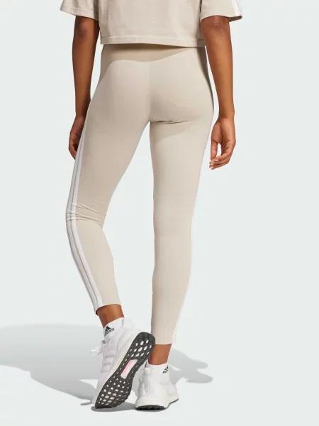 Леггинсы Adidas бежевые