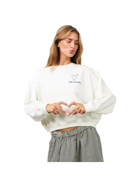 Bluza sportowa Lollys Laundry biała