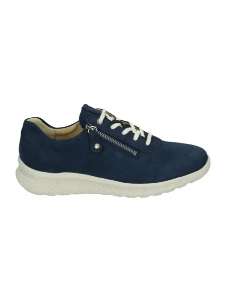 Sneakersy Hartjes skórzane niebieskie