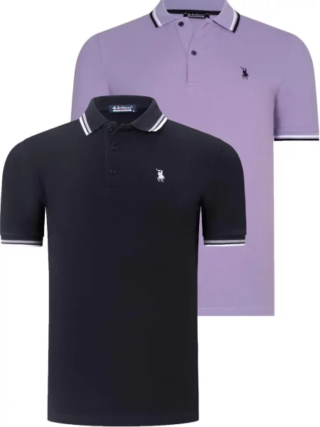 Polo majica Dewberry črna
