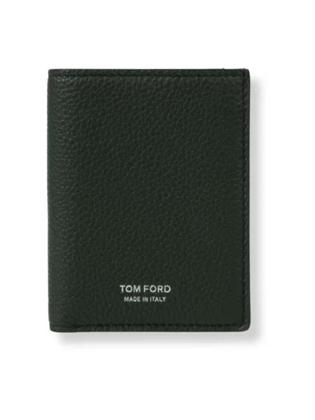 Portfel Tom Ford skórzany zielony