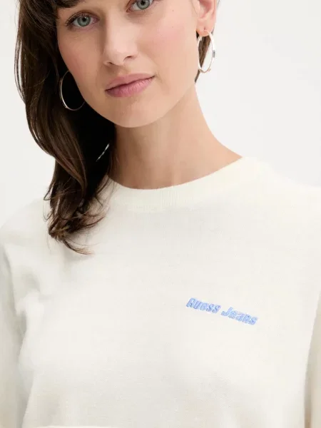 Легкий свитер Guess Jeans бежевый
