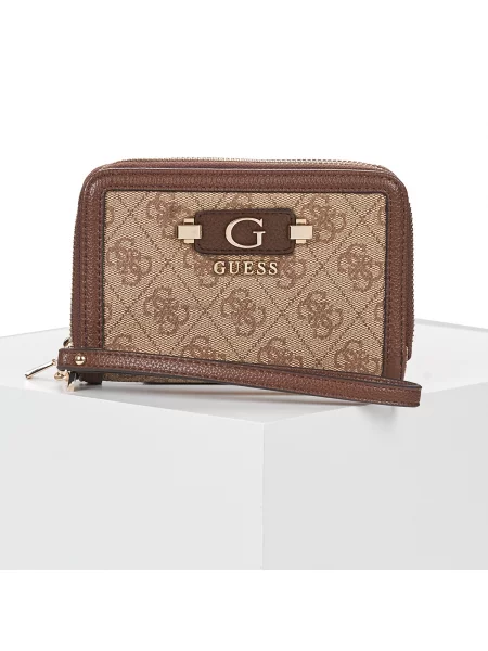 Portofel Guess cu autograf maro