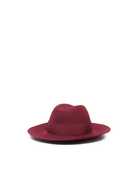 Czapka Borsalino wełniana czerwona