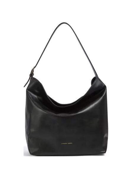 Geantă de mână Liviana Conti cu cataramă negru