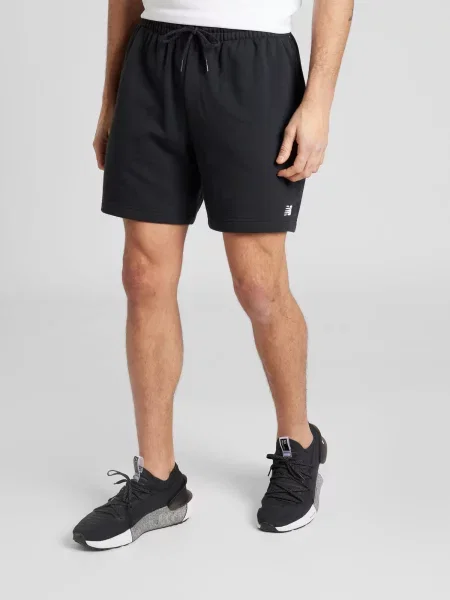 New balance Hlače črna bela