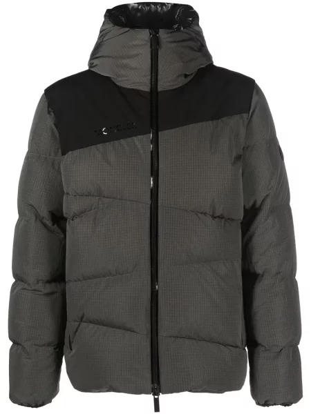 Geacă cu puf Moncler gri