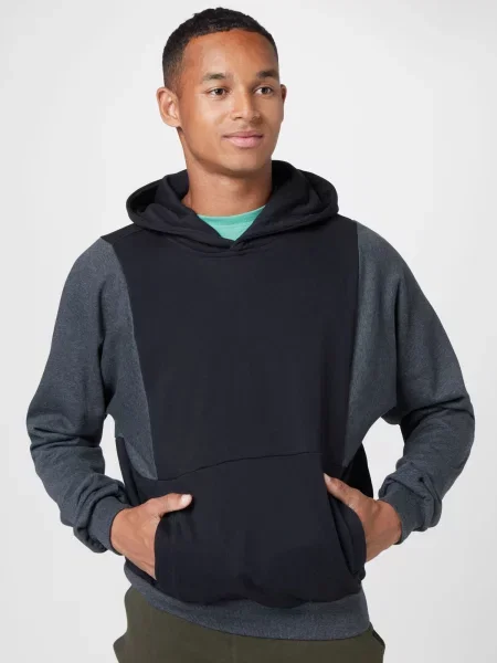 Urban Classics Sweater majica tamo siva crna