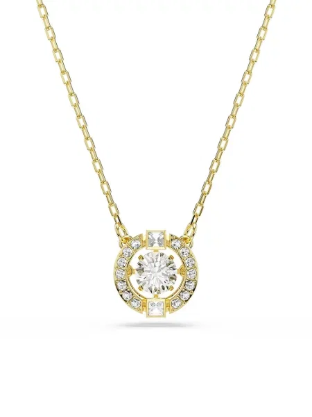 Swarovski lănțișor pentru femei placat cu aur zirconiu cubic UNA