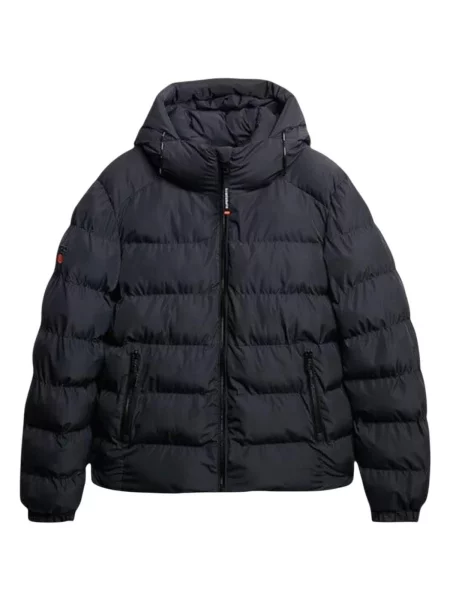 Geacă cu puf Superdry gri