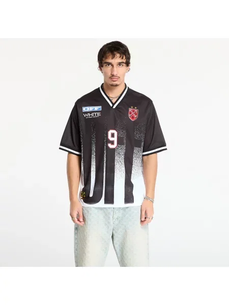 Футболка Off-white с градиентом белая