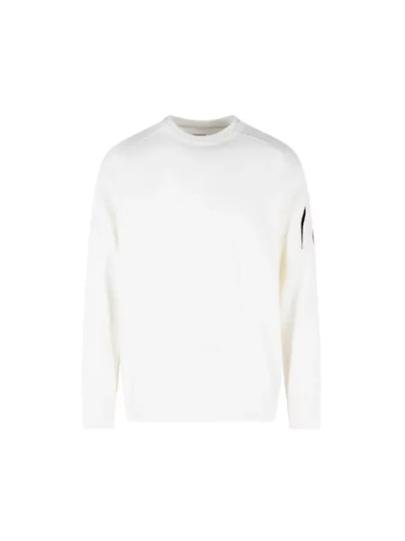 Sweter C.p. Company wełniany biały