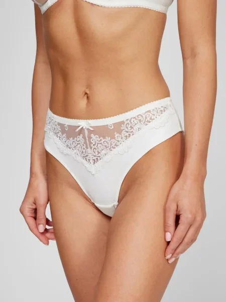 ЕВА трусы Kleo с высокой посадкой белые