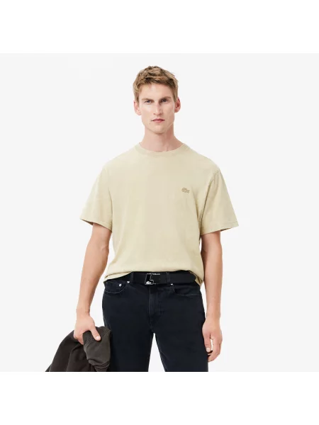 Lacoste Oversize'Owa Koszula Dżinsowa szara