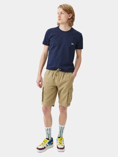 Шорты Lacoste бежевые