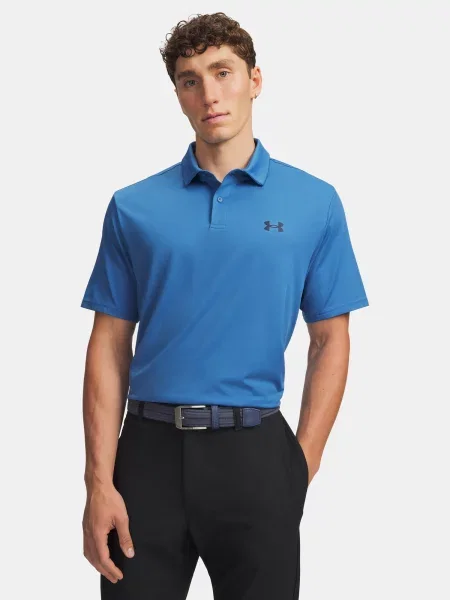 Polo majica Under Armour crna