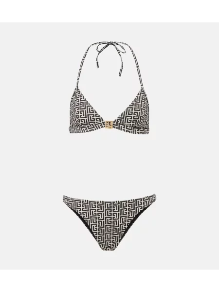 Bikini Balmain negru