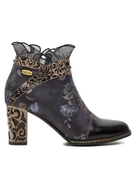 Botine Laura Vita negru